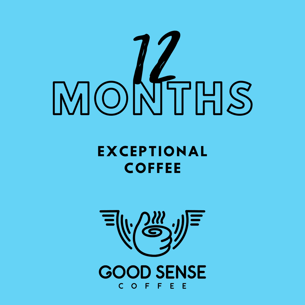 12 Month Coffee Subscription