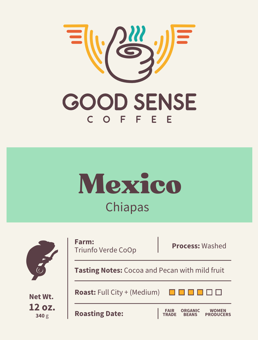 - Mexican Chiapas - Organic & Fair Trade - Woman Producing Farm