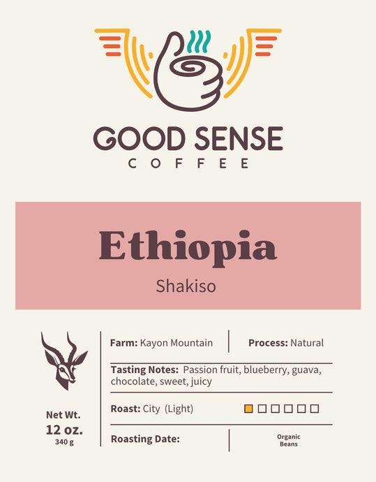 Ethiopian Shakiso - Organic