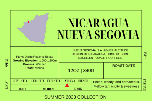Nicaragua - Nueva Segovia- SUMMER 23 Coffee