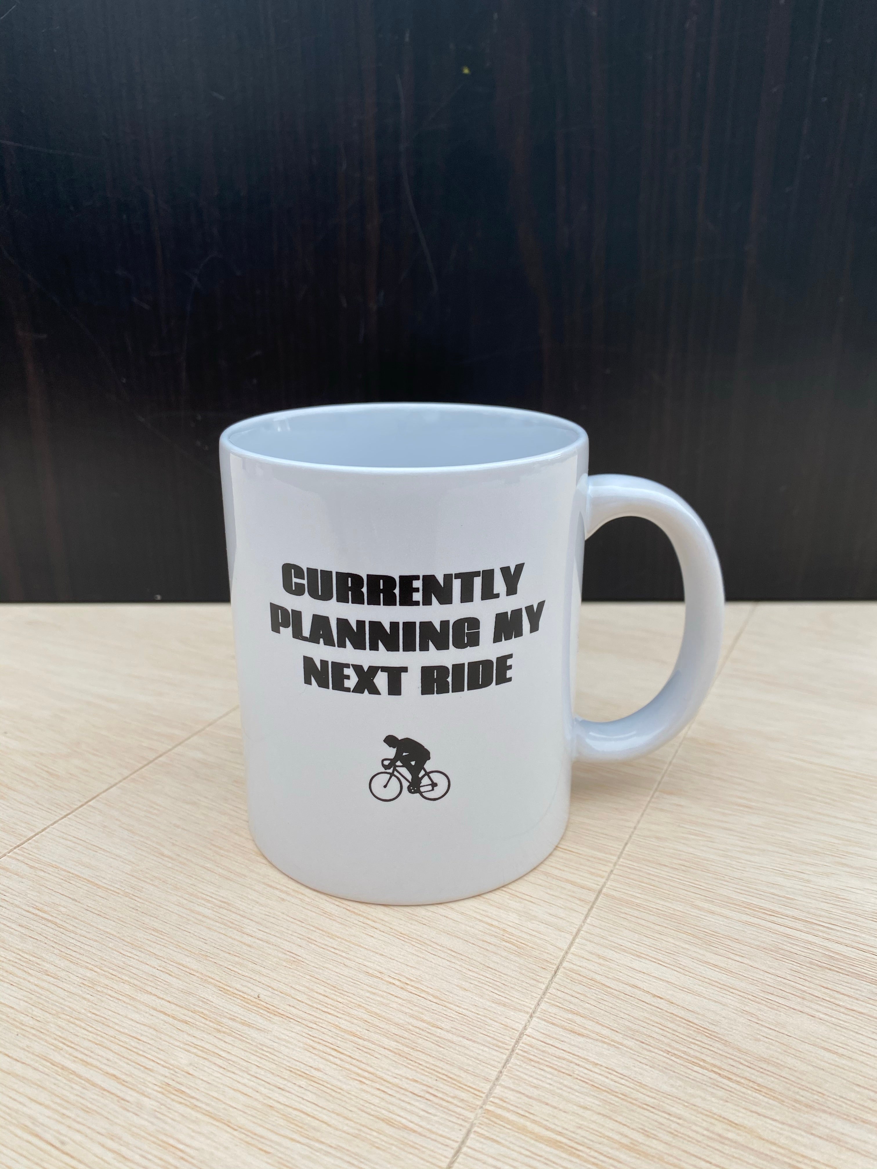 Planning my next ride Good Sense Ceramic Mug