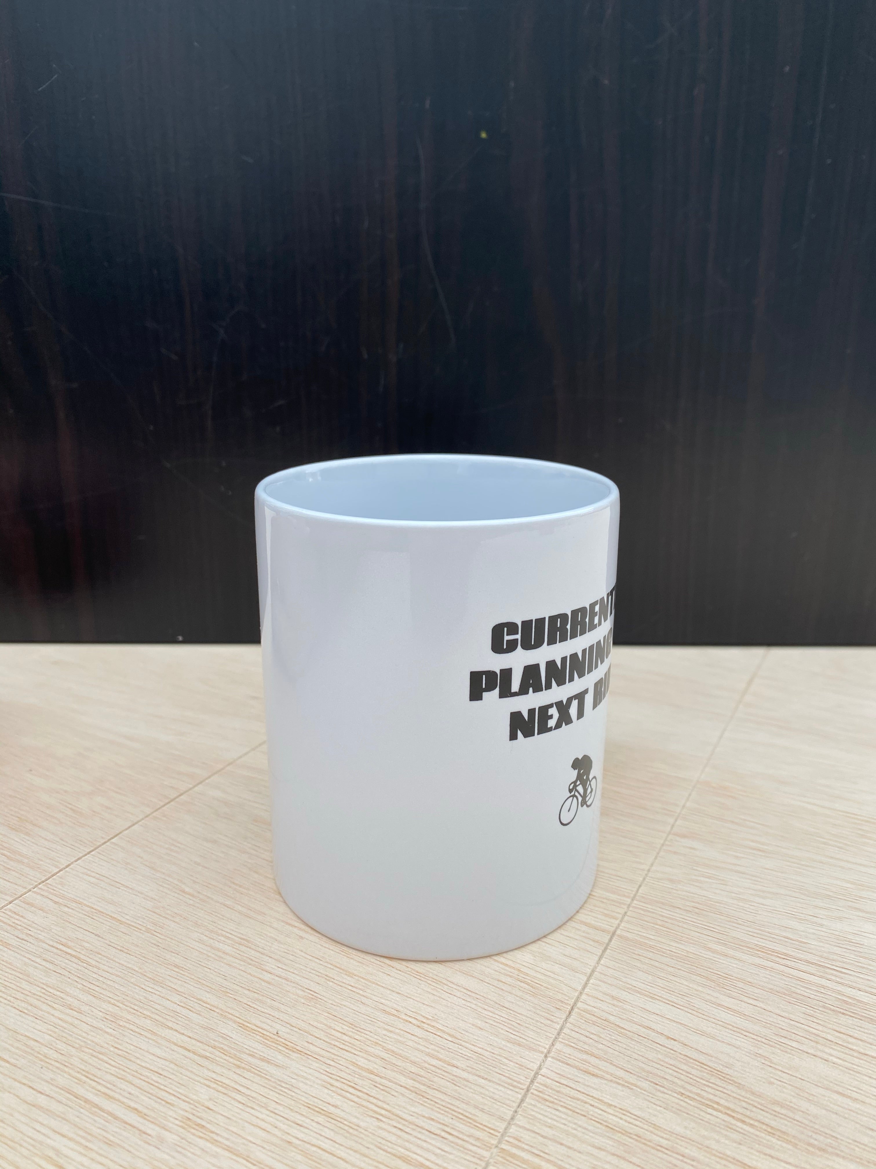 Planning my next ride Good Sense Ceramic Mug