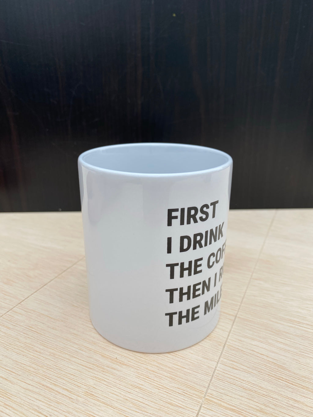 Run The Miles Good Sense Ceramic Mug