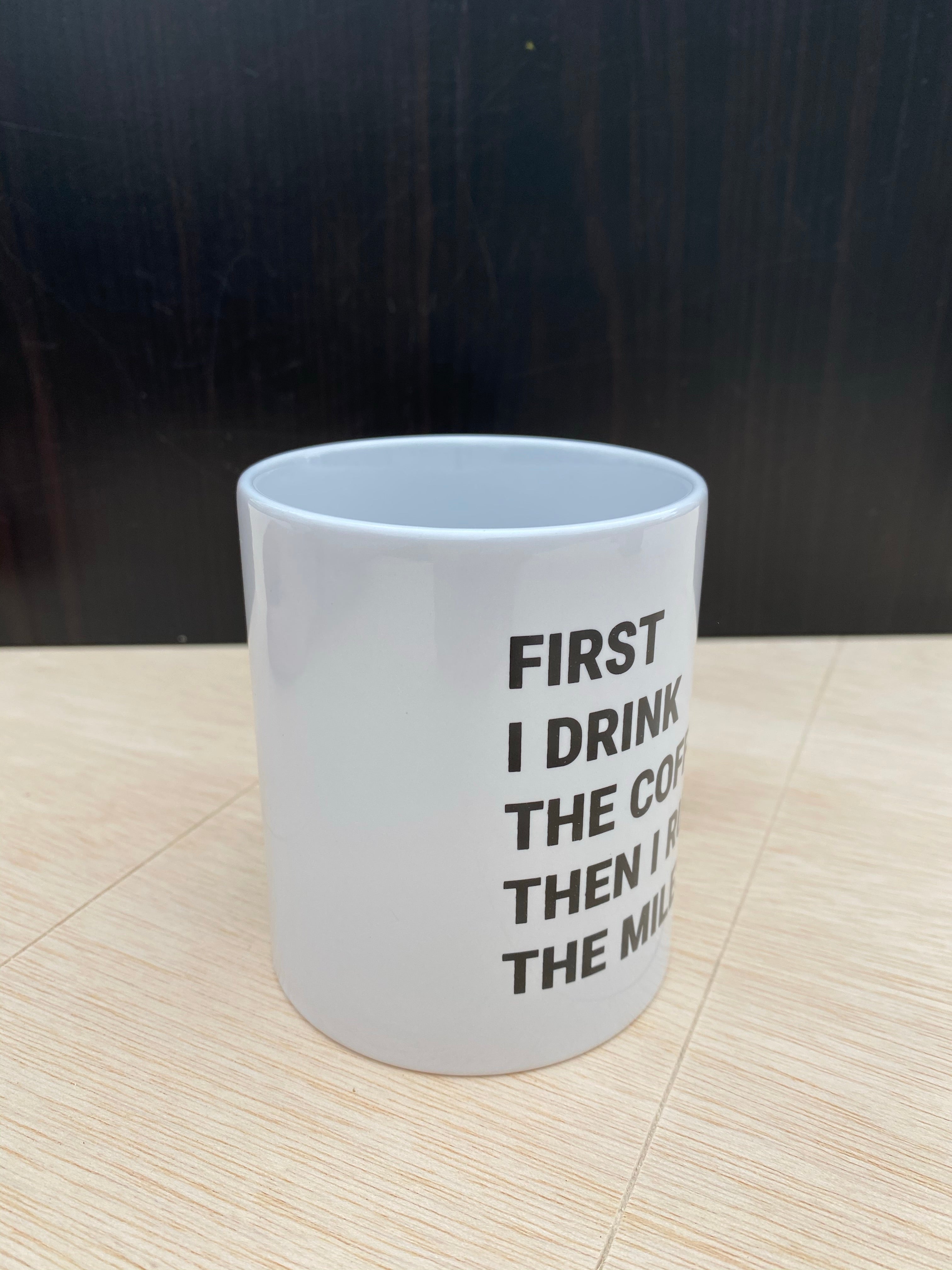 Run The Miles Good Sense Ceramic Mug