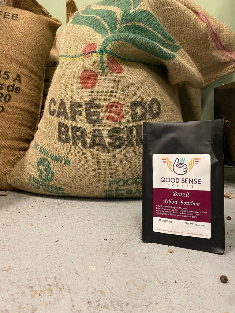 Brazil Mogiana - Yellow Bourbon – Good Sense Coffee